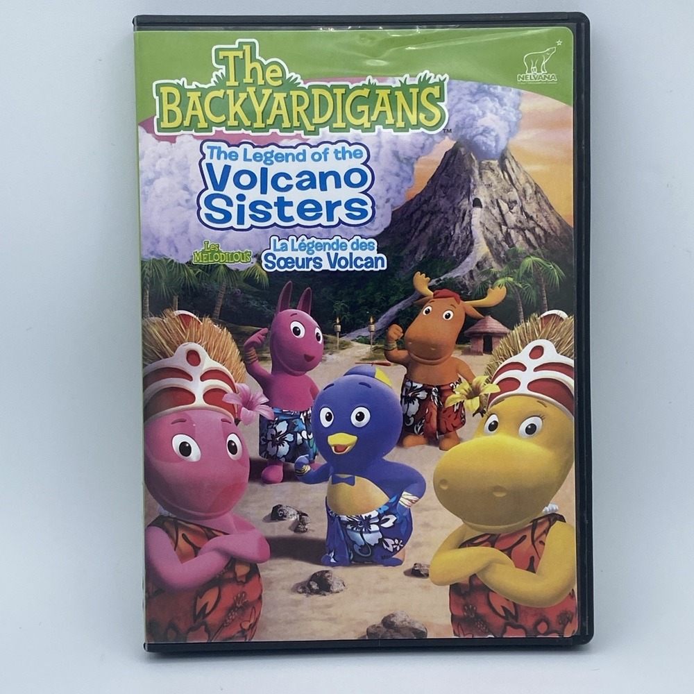 The Backyardigans : The‎ Legend of the Volcano Sisters ( DVD, 2007, Bilingual )